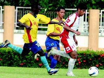 جانب من المبارة