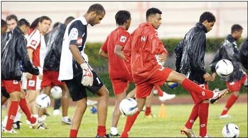 تدريب المنتخب العماني بالأمس