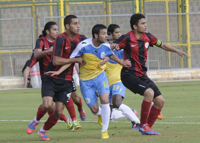 لقطة من لقاء الاسماعيلي و الداخلية في لقاء الذهاب