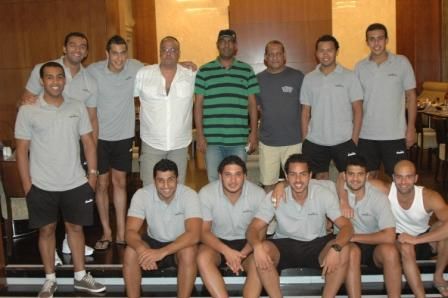 صورة جماعية لمنتخب مصر لكرة الماء