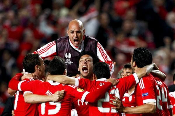بنفيكا وفرحة التأهل لنهائي اليوروبا ليج "أرشيفية"
