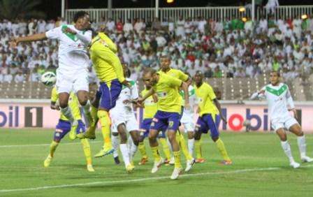 لقطة من مباراة الذهاب