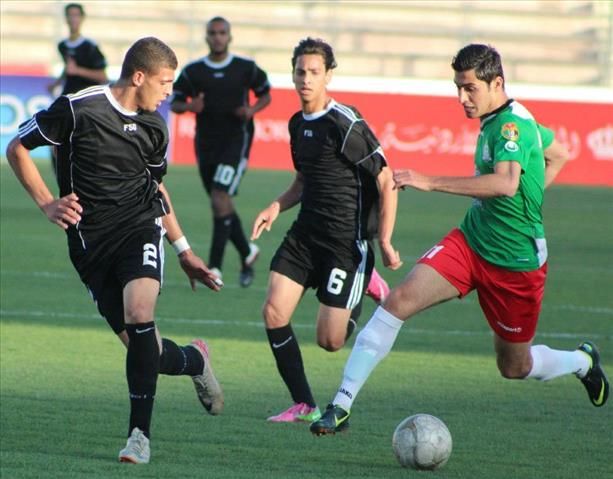 لقاء الوحدات وشباب الحسين شهد تسعة أهداف