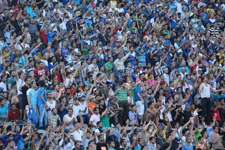 جماهير الرمثا تواجدت بكثافة لمؤازرة فريقها 