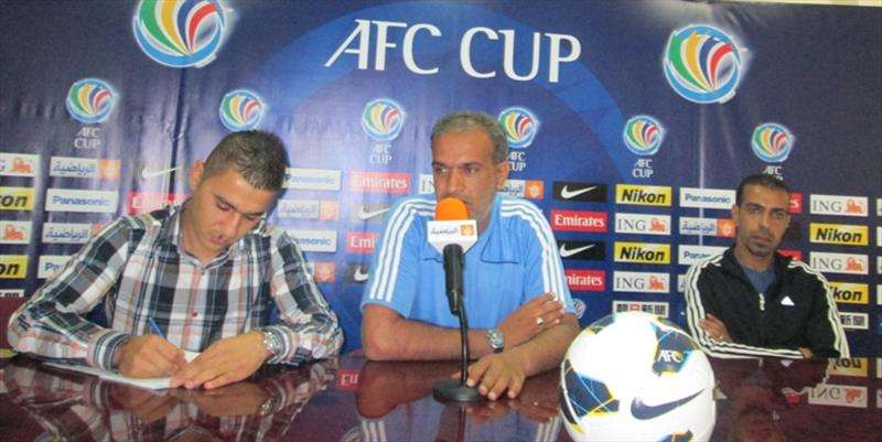 جانب من المؤتمر الصحفي اليوم 