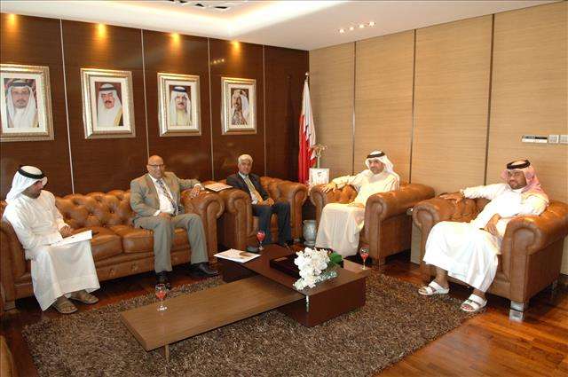 خلال استقبال وفد إدارة نادي المالكية 