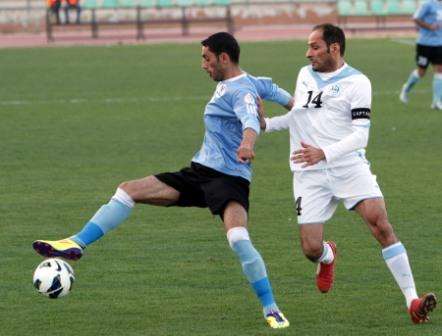 من لقاء الفيصلي والرفاع اليوم 