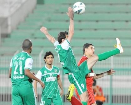 جانب من المباراة