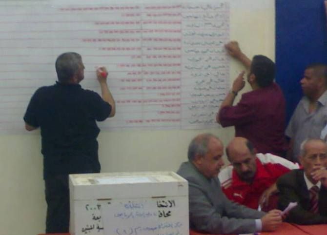 من انتخابات نادي الرمثا 
