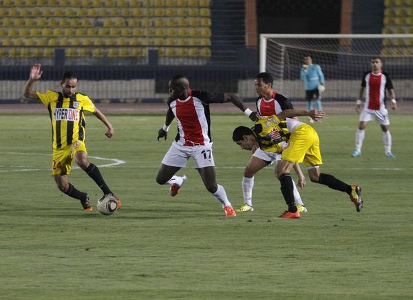 لقطة من لقاء سابق بين طلائع الجيش و المقاولون العرب