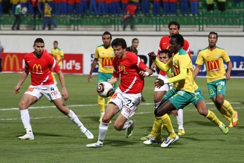 لقطة من لقاء سابق بين الجونة و حرس الحدود