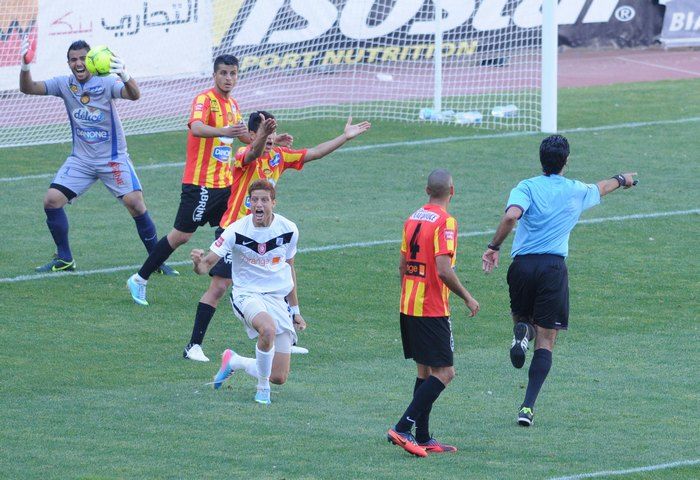 لقطة من المباراة