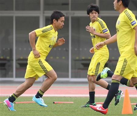 يوتو ناغاتومو في تدريب اليوم 