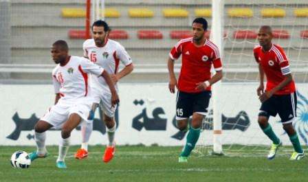 من لقاء الاردن وليبيا اليوم