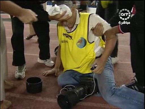 الصحفي التي تعرض لإعتداء من طرف أحد إداريي الاتحاد الليبي 