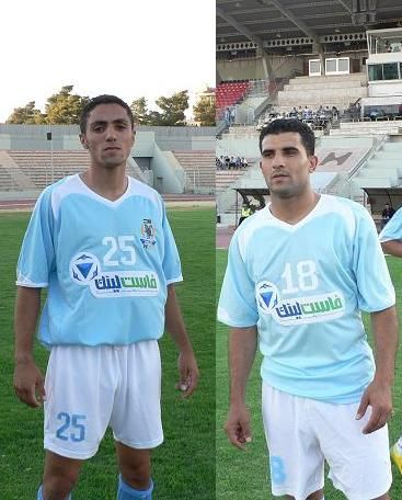 نجمي الفيصلي الجدد المحترف الفلسطيني فادي لافي واللاعب عمر غازي