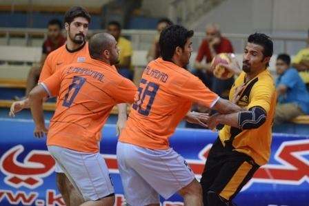 القادسية يواصل انتصاراته بكأس اتحاد اليد