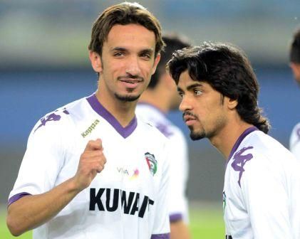 علي مقصيد وصالح الشيخ منتظمان في تدريبات الأزرق