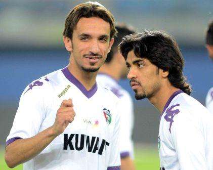 علي مقصيد وصالح الشيخ منتظمان في تدريبات الأزرق