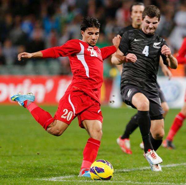 لقطة من المباراة