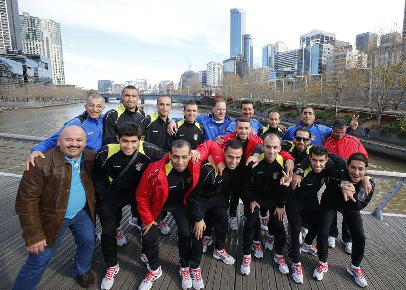 النشامى في جولة حرة باستراليا