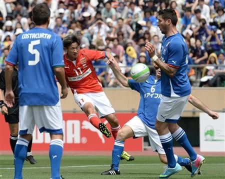 المدافع الشهير ماركو ماتيرازي شارك في المباراة التكريمية