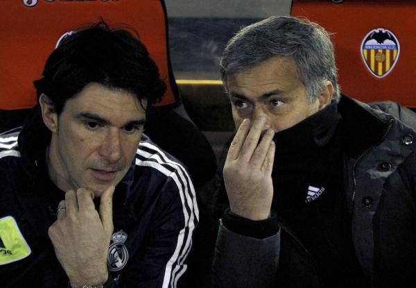 كارانكا بجانب مورينيو في ريال مدريد