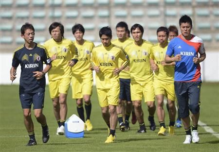تدريب اليوم للمنتخب الياباني بعد الخسارة أمام البرازيل 