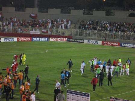 جماهير الكرة الأردنية عاشت قمة الفرح