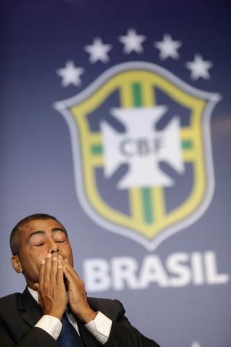 روماريو النجم السابق وعضو البرلمان البرازيلي حاليا 