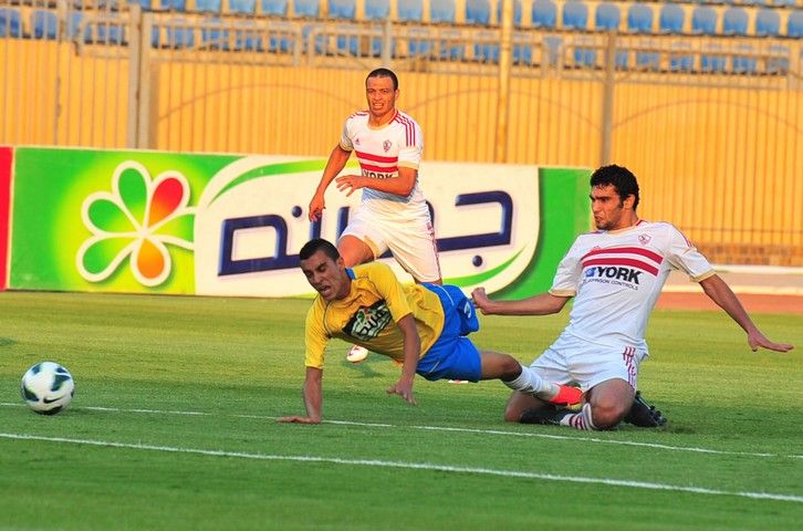 لقطة من مباراة الإسماعيلي و الزمالك