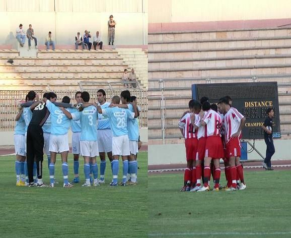 نجوم الفيصلي وشباب الاردن قبل اللقاء وبعدسة كووورة 