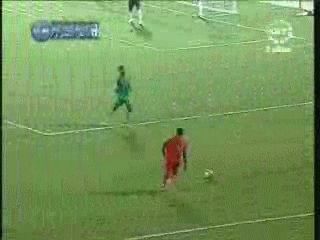 هدف لاعب المريخ محمد سفارى فى مرمى دولفين