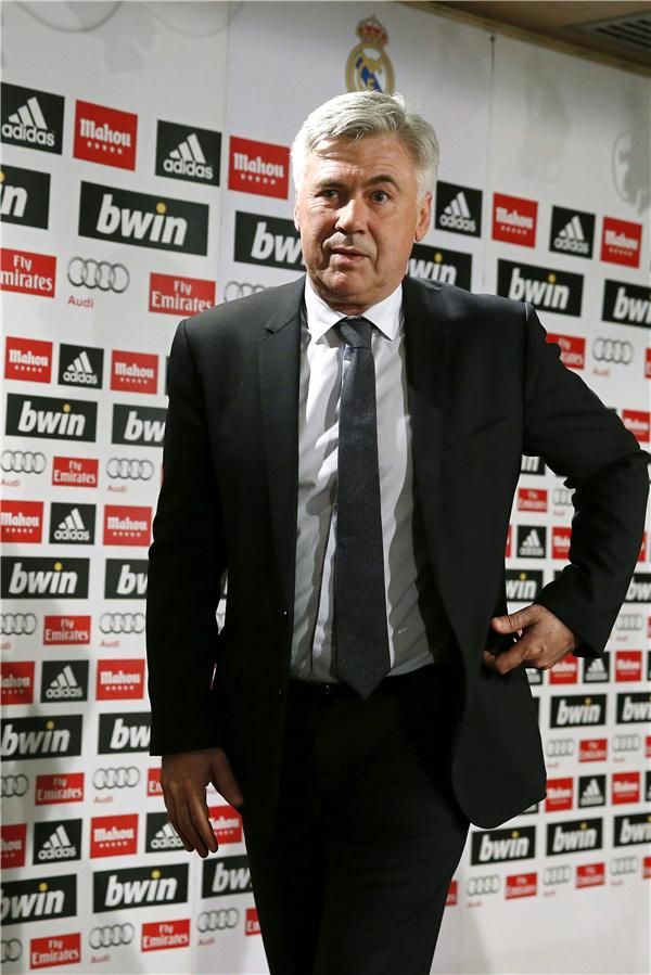 كارلو أنشيلوتي مدرب الريال