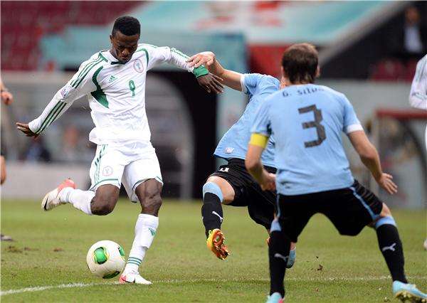 لقطة من المباراة