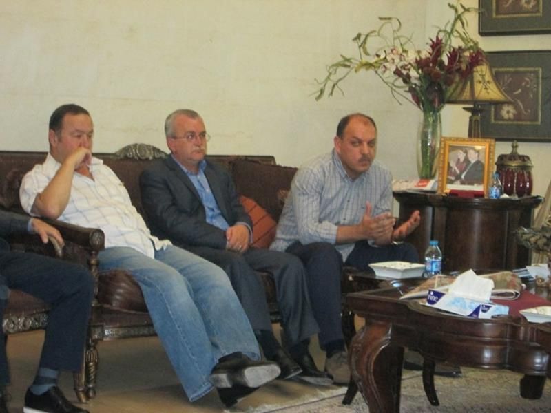 حمد يتحدث شاكرا عشيرة الحديد على تكريمه