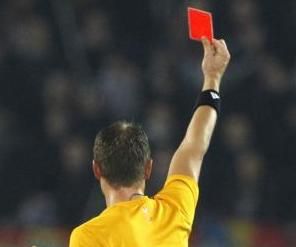 red card