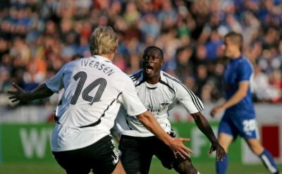 جانب من مباراة روزنبرج النرويجي و تامبير يونايتد الفنلندي