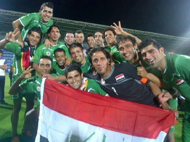 لاعبو منتخب العراق