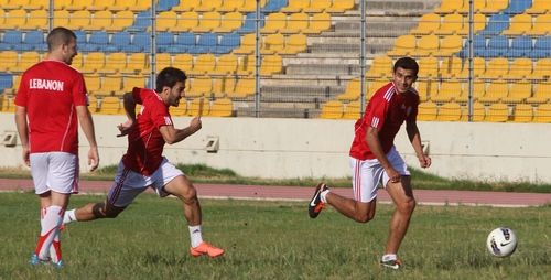 تدريبات منتخب لبنان 