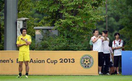 تواجد لاعبي الصين في تدريب منتخب اليابان أزعج الأخير 
