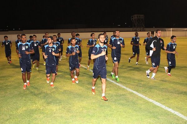 من تدريبات الفريق