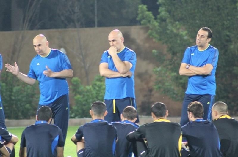 حسام حسن والجهاز التدريبي