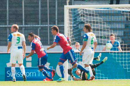 هدف بازل في مرمي جراسهوبرز