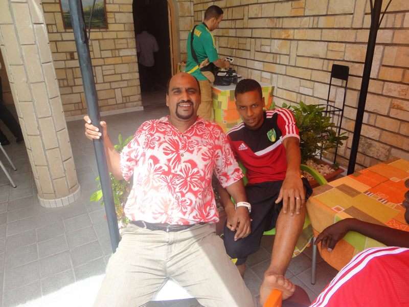 مراسل كووورة مع اللاعب