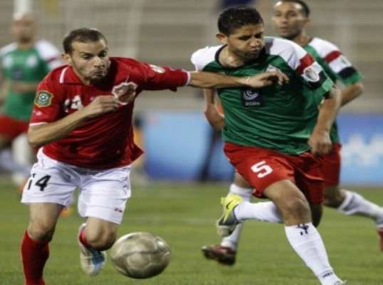 صدام شهابات في احدى لقاءاته ضد الوحدات  