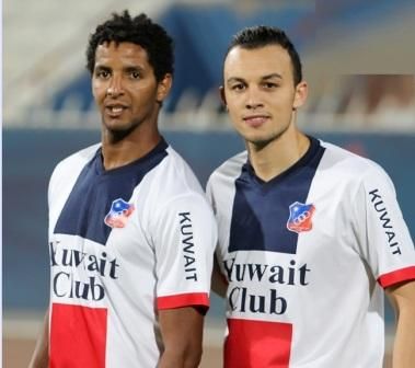 شادي الهمامي وعصام جمعة محترفا نادي الكويت
