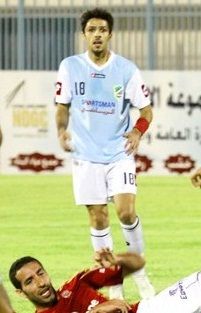 محمد جراغ بفانيلة السالمية في لقاء ودي مع الاهلي
