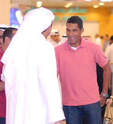 المدرب البرازيلي جانسنيز دا سيلفا بعد وصوله الى الكويت