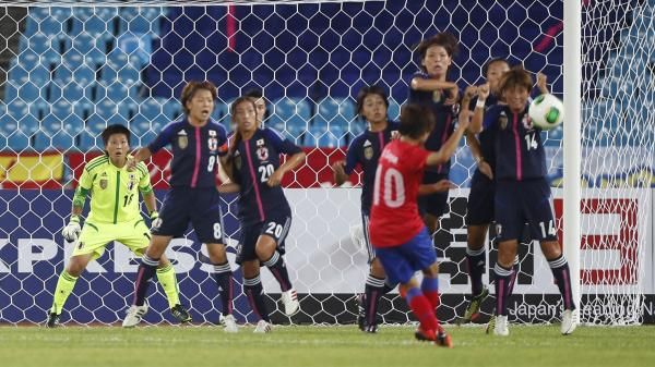 من مباراة اليابان وكوريا الجنوبية